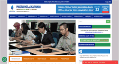 Desktop Screenshot of kk.mercubuana.ac.id